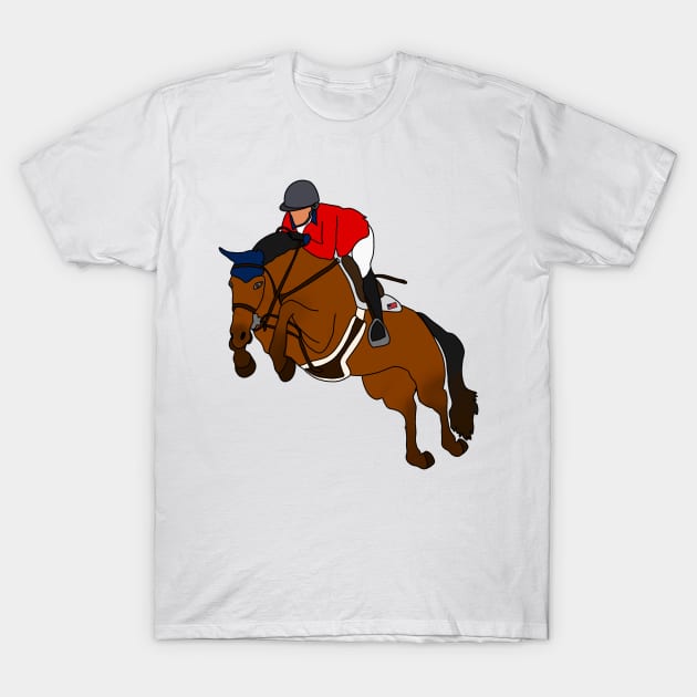 Jessica Springsteen and Don Juan Van de Donkhoeve T-Shirt by GrellenDraws